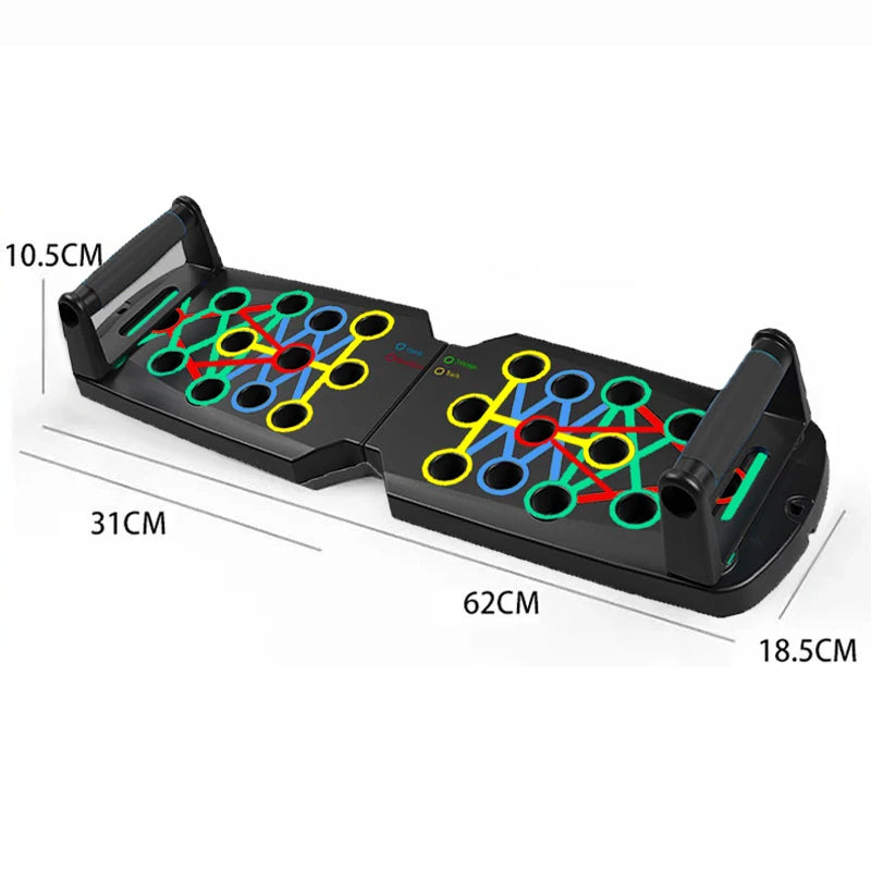 Portable Foldable Push-Up Board for Full Body Workout