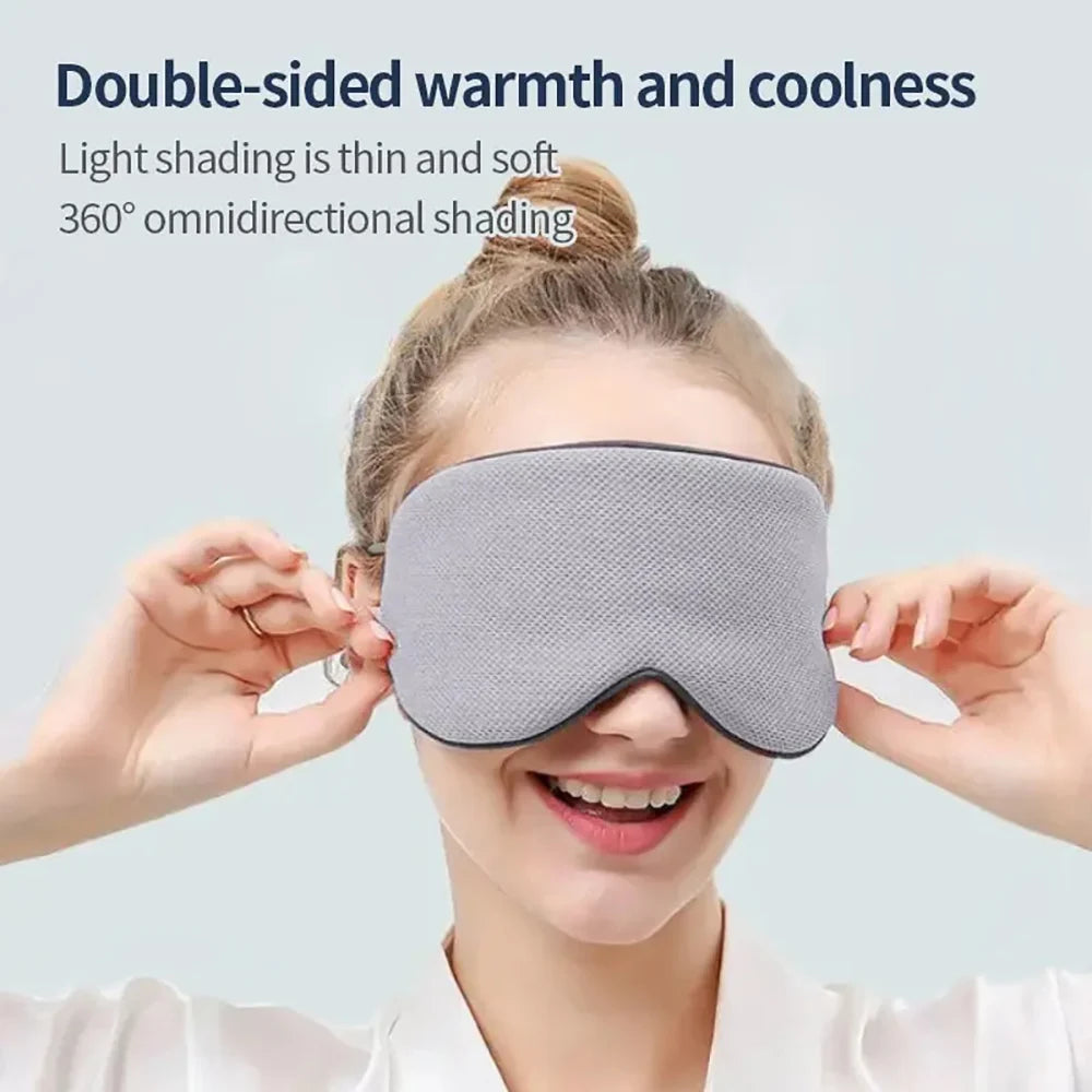 Warm & Cool Dual-Use Eye Mask – Adjustable.